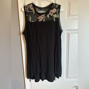 Kim & Cami, XL, Black Floral